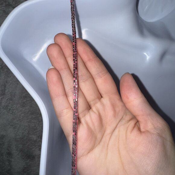 Vintage Cache Pink Sequin 90s Maxi Dress Sz 4 Y2K Fairy Mermaid Hoco Prom Event - Picture 7 of 12